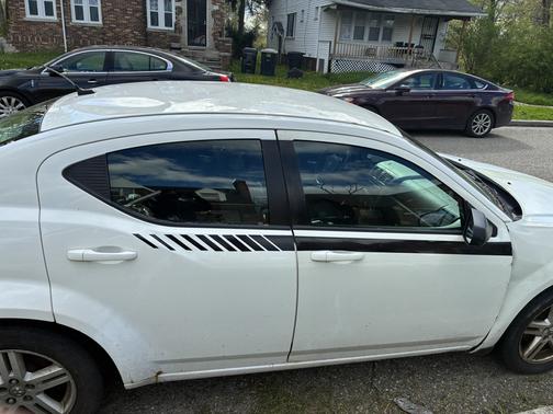 White 2010 Dodge Avenger Express