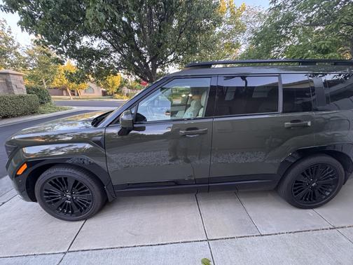 Green 2025 Hyundai SANTA FE HEV Calligraphy