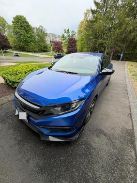 Blue 2020 Honda Civic LX