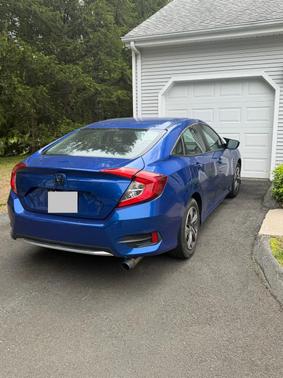 Blue 2020 Honda Civic LX