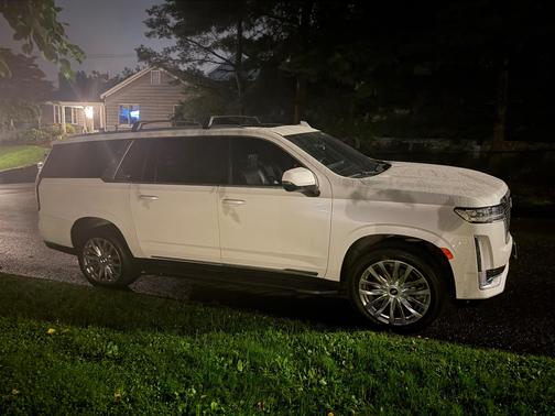 White 2022 Cadillac Escalade ESV Premium Luxury