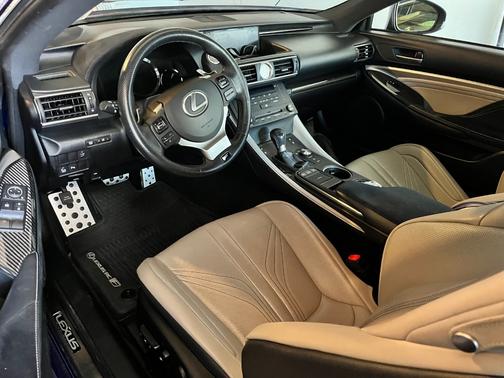 Blue 2015 Lexus RC F Base