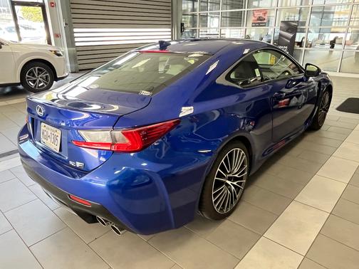 Blue 2015 Lexus RC F Base