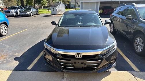 Black 2022 Honda Accord EX-L 1.5T