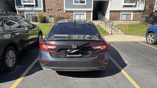 Black 2022 Honda Accord EX-L 1.5T