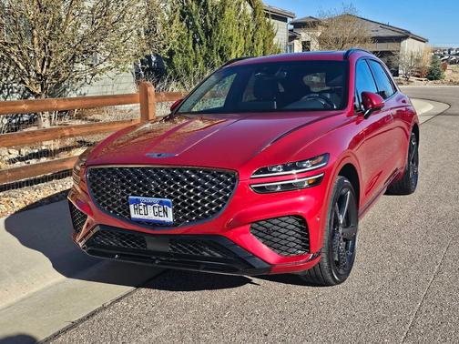 Red 2022 Genesis GV70 2.5T
