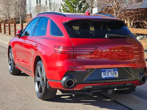 Red 2022 Genesis GV70 2.5T