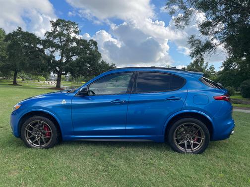 Blue 2022 Alfa Romeo Stelvio Quadrifoglio