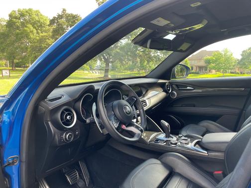 Blue 2022 Alfa Romeo Stelvio Quadrifoglio