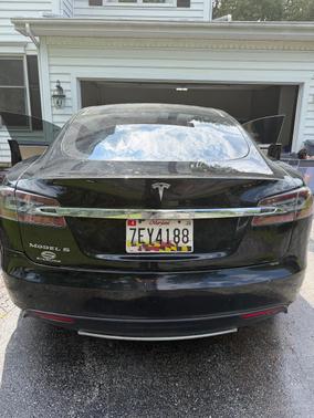 Black 2014 Tesla Model S 60