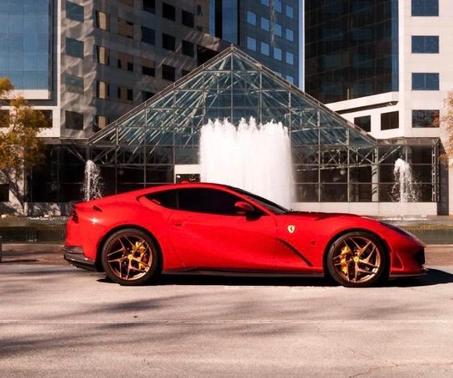Red 2018 Ferrari 812 Superfast Base