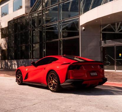 Red 2018 Ferrari 812 Superfast Base