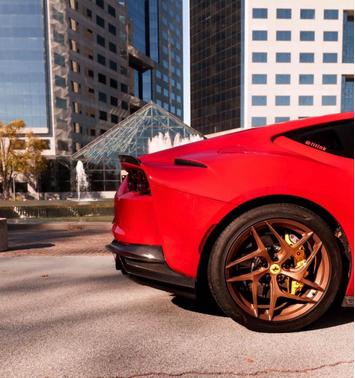 Red 2018 Ferrari 812 Superfast Base