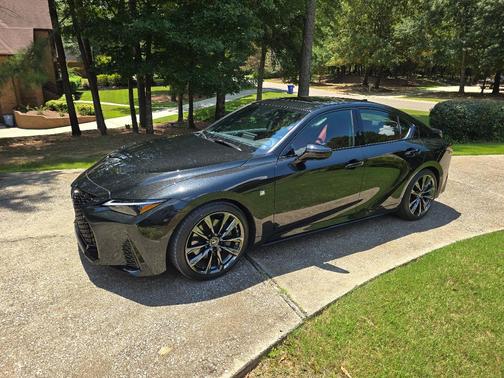 Black 2025 Lexus IS 350 F Sport