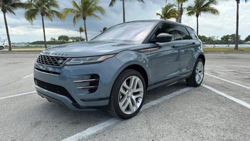 Gray 2020 Land Rover Range Rover Evoque First Edition