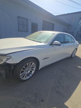 White 2013 BMW 740 Li