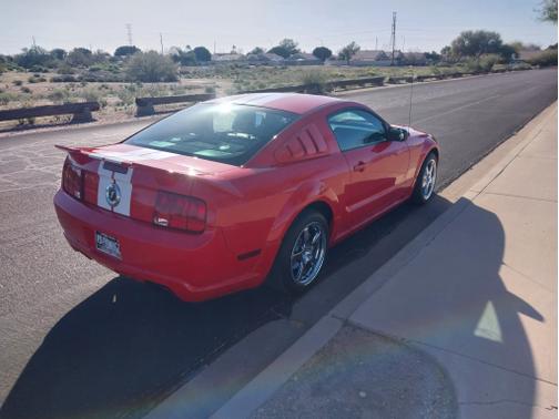 Red 2006 Ford Mustang GT