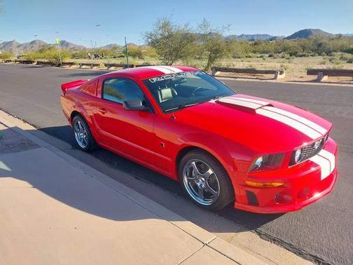 Red 2006 Ford Mustang GT