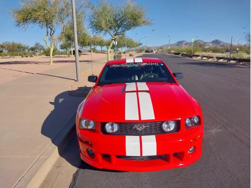 Red 2006 Ford Mustang GT
