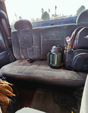 Red 2003 Chevrolet Silverado 1500 LS Extended Cab