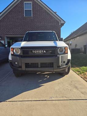 White 2025 Toyota Land Cruiser Base