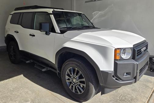 White 2025 Toyota Land Cruiser Base