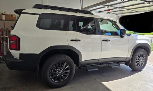 White 2025 Toyota Land Cruiser Base