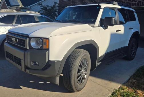 White 2025 Toyota Land Cruiser Base