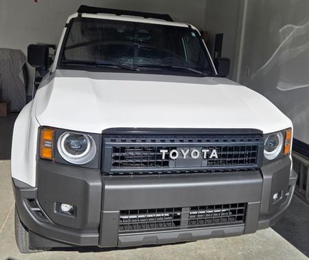 White 2025 Toyota Land Cruiser Base