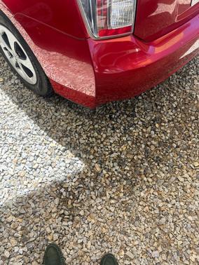 Red 2013 Toyota Prius Three