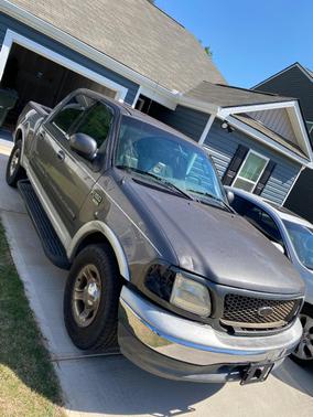 Gray 2003 Ford F-150 Lariat SuperCrew