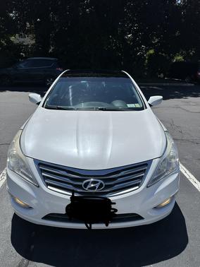 White 2014 Hyundai Azera Limited