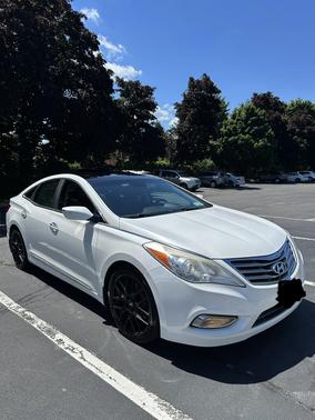 White 2014 Hyundai Azera Limited
