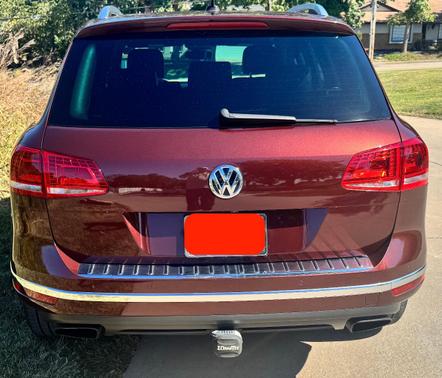 Red 2017 Volkswagen Touareg V6 Wolfsburg Edition