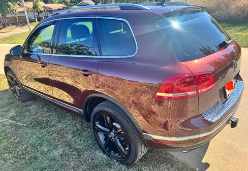 Red 2017 Volkswagen Touareg V6 Wolfsburg Edition