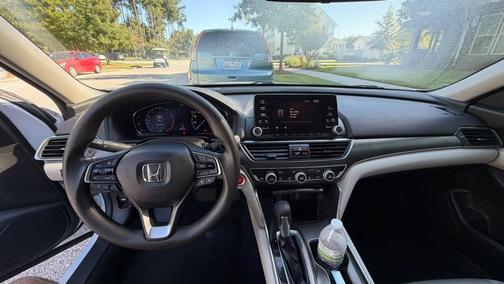 White 2018 Honda Accord LX