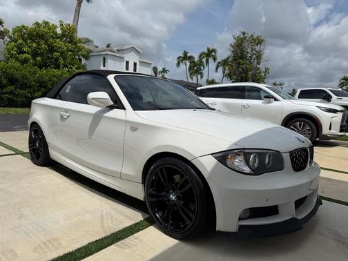 White 2011 BMW 128 i