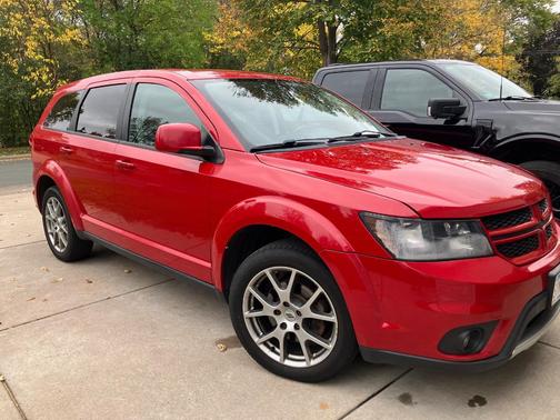 Red 2019 Dodge Journey GT
