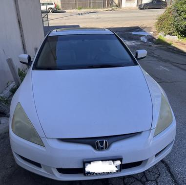 White 2005 Honda Accord EX-L