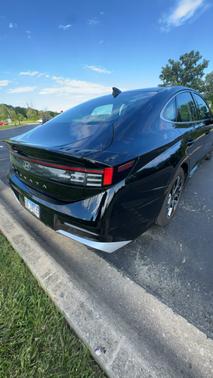Black 2024 Hyundai SONATA SEL