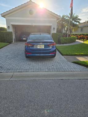 Blue 2018 Hyundai ELANTRA Limited