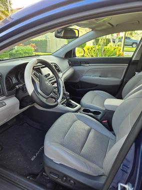 Blue 2018 Hyundai ELANTRA Limited