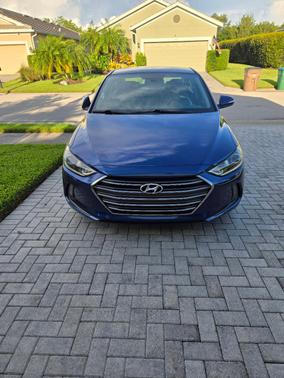 Blue 2018 Hyundai ELANTRA Limited