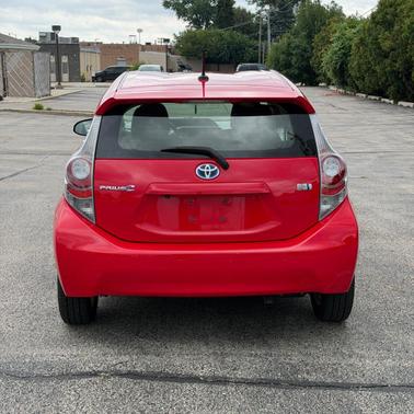 Red 2012 Toyota Prius c Three