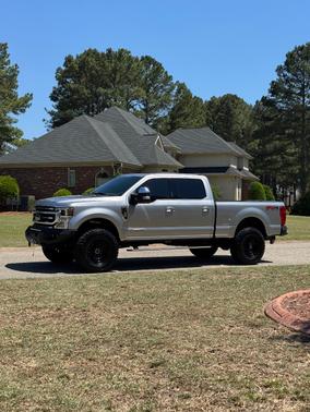 Silver 2021 Ford F-350 Platinum