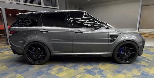 Gray 2016 Land Rover Range Rover Sport Supercharged SVR