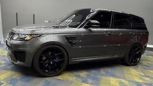 Gray 2016 Land Rover Range Rover Sport Supercharged SVR