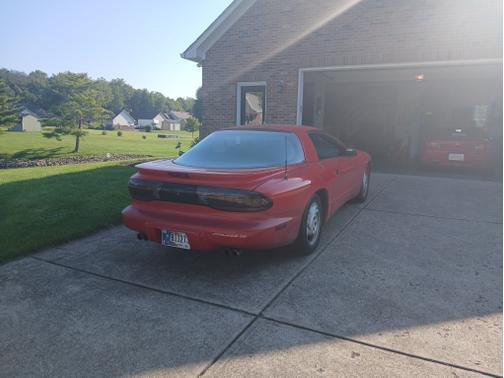 Red 1993 Pontiac Firebird Formula