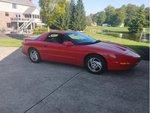 Red 1993 Pontiac Firebird Formula