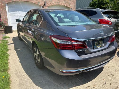 Gray 2017 Honda Accord LX